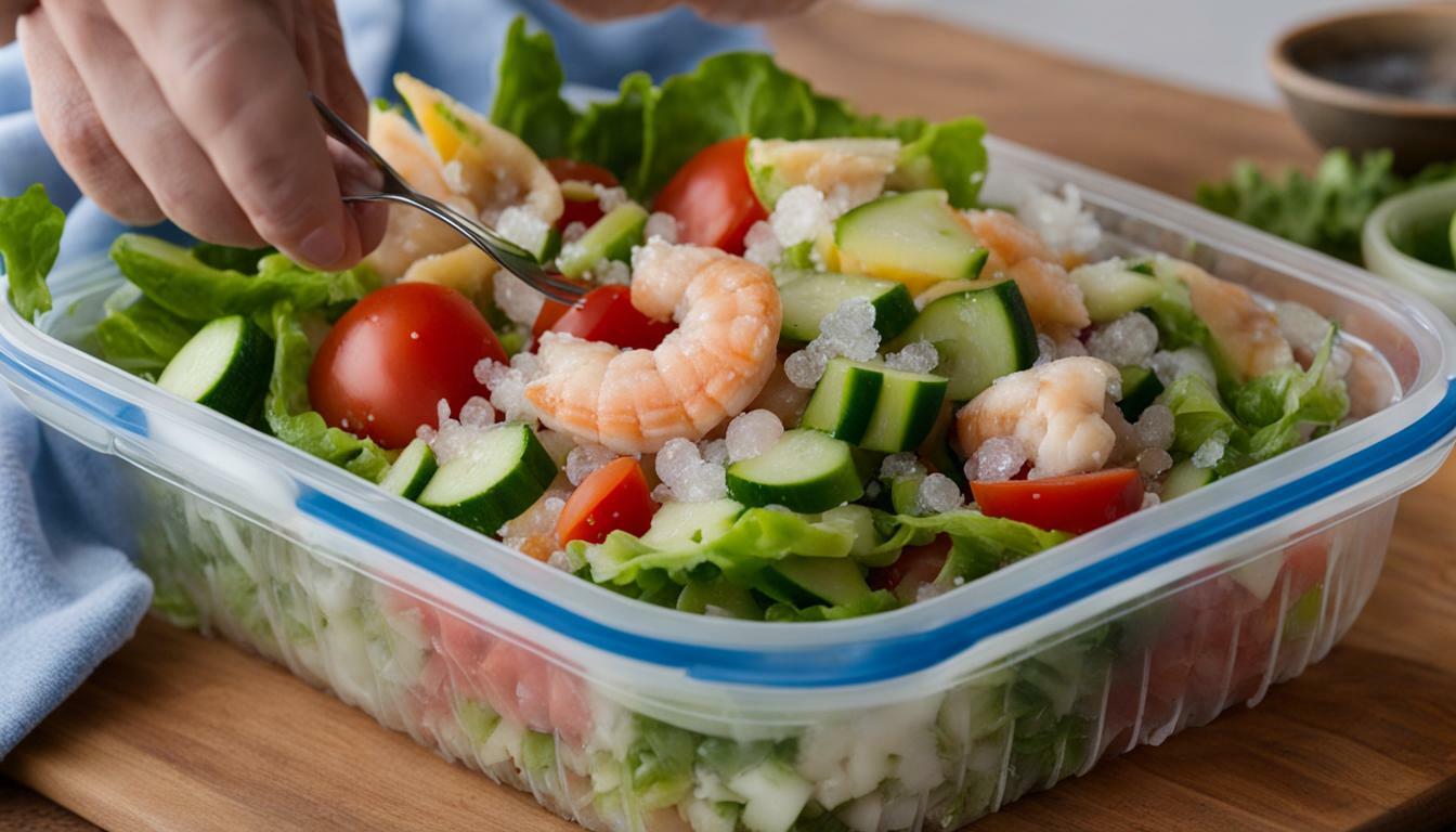Can You Freeze Seafood Salad? (does it change the texture?)