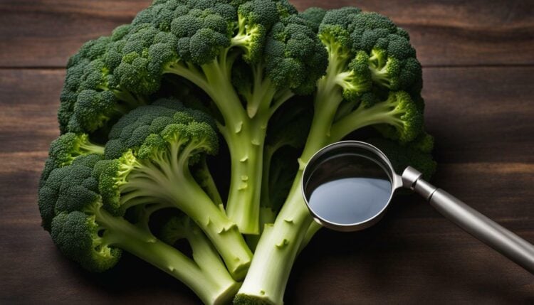 understanding brown spots on broccoli